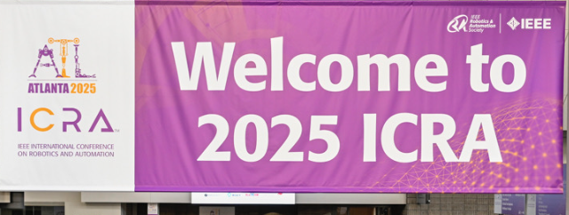 ICRA 2025 banner at GWCC