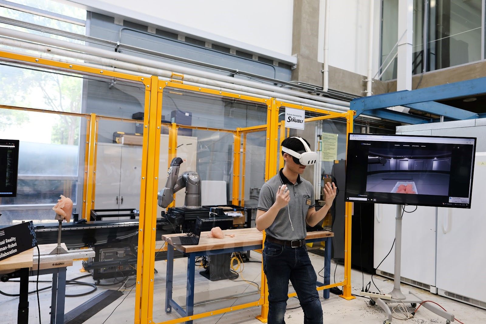 ATRP demonstration of AR/VR.