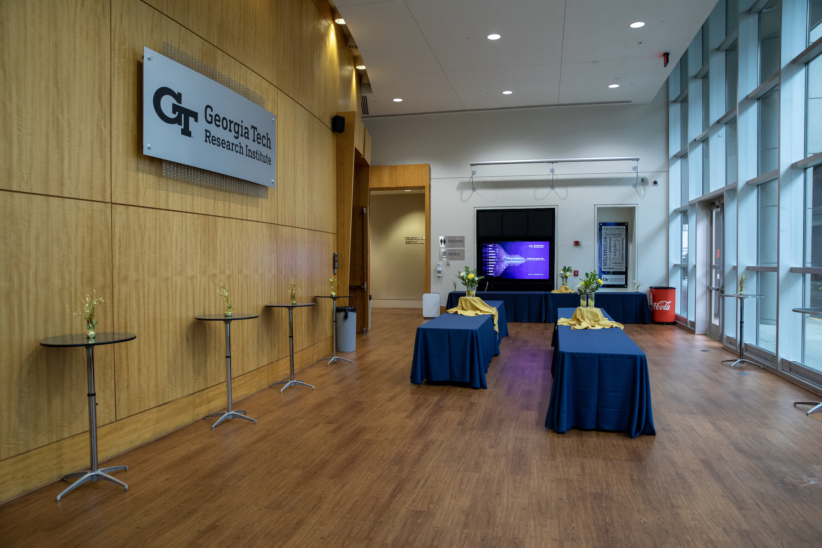 GTRI Prefunction area