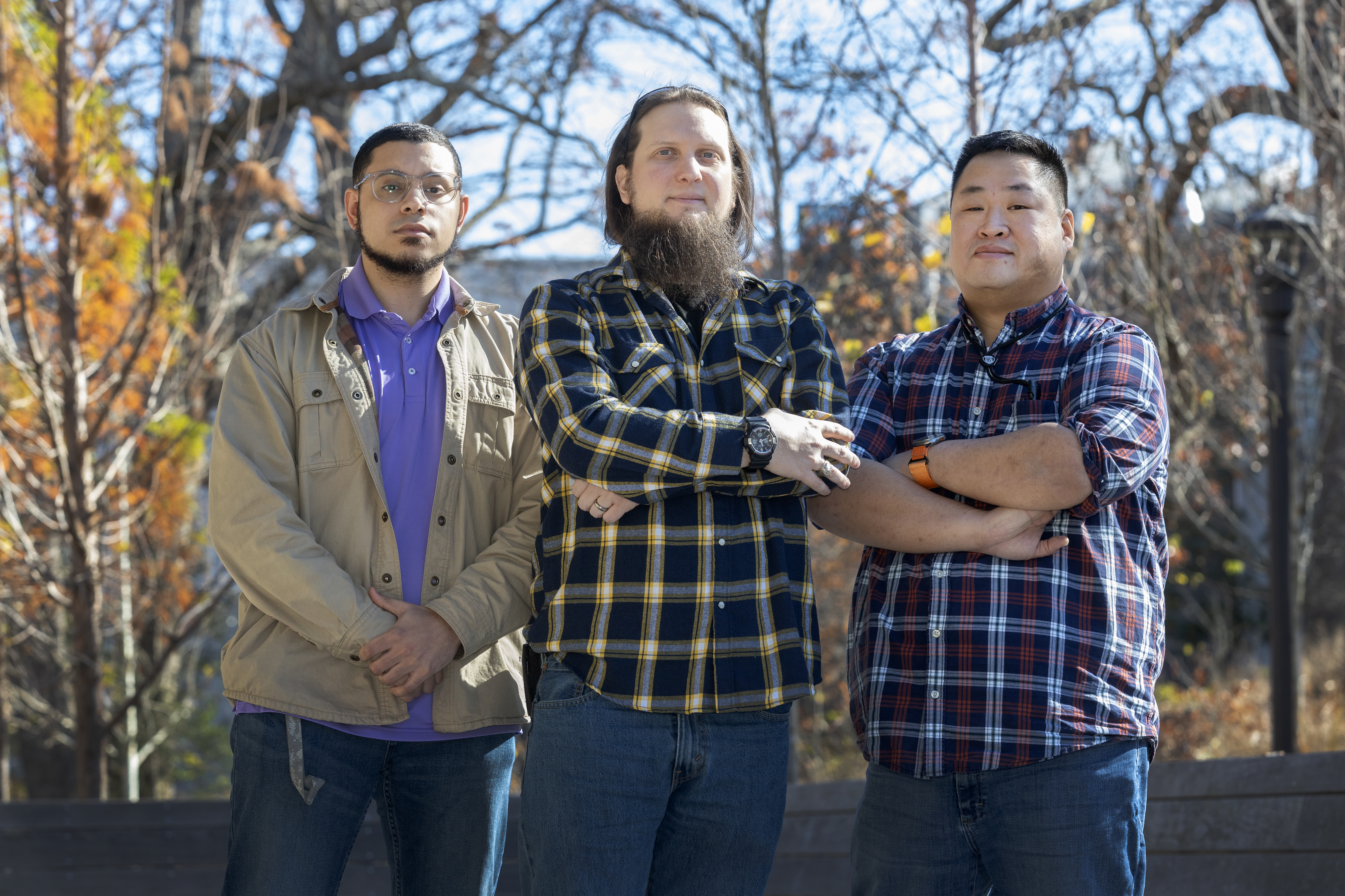 A photo of GTRI-CIPHER researchers. (Photo Credit: Christopher Moore).