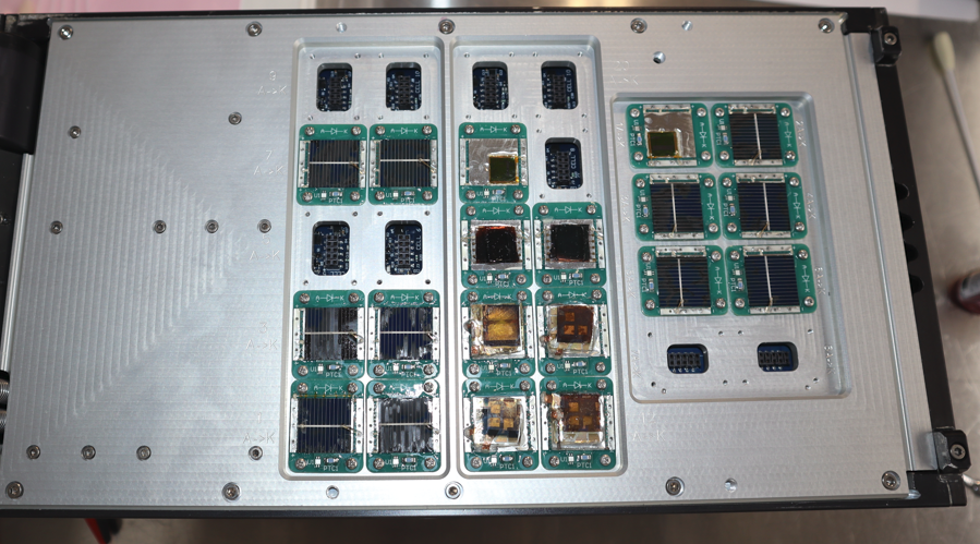Deck of MISSE-21 mission