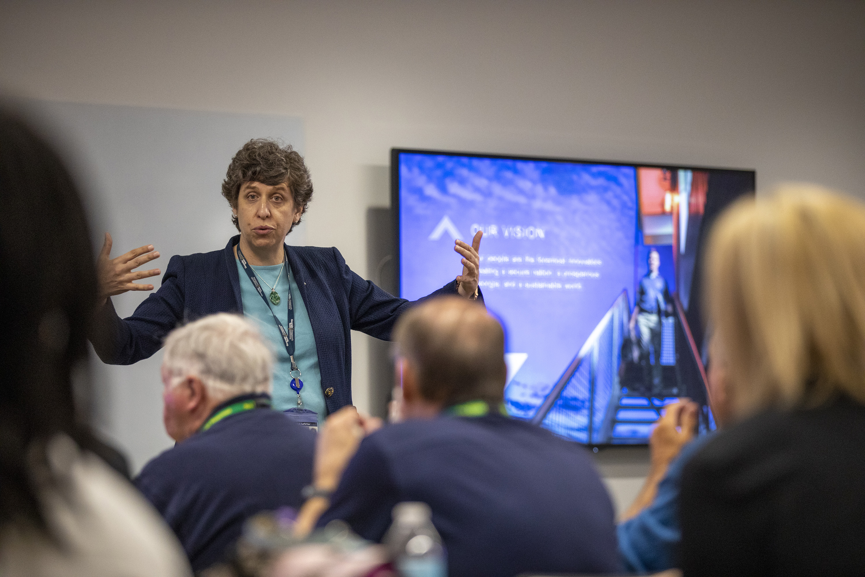 Anne Clark, chief scientist for GTRI's Air National Guard program