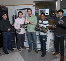 GTRI research team with devices