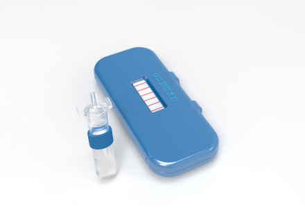 Illustration of a proposed diagnostic device for sepsis, respiratory viruses