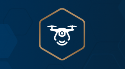 icon of a drone