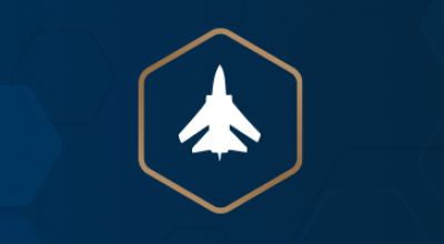icon of a fighter plane