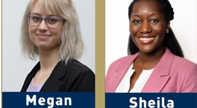 Megan Birch and Sheila Isbell