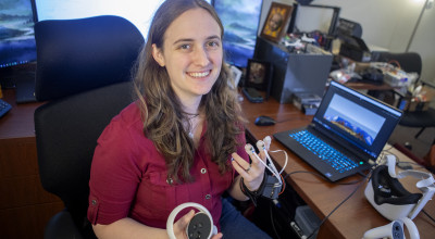 A photo of a GTRI researcher. 