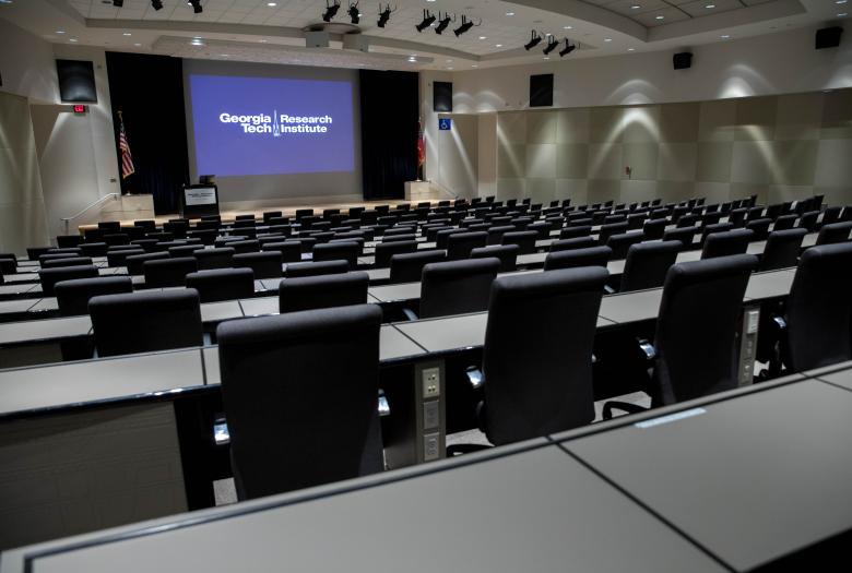 Conference center interior